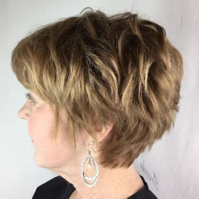Long Pixie For Older Women | Layered Haircuts For Women, Thick Hair Throughout 2018 Classic Pixie Haircuts For Women Over 60 (Photo 2 of 23)