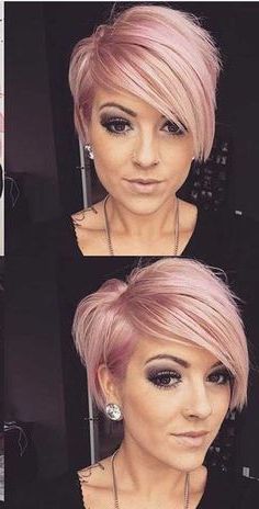 Most Beloved 20+ Pixie Haircuts | Chic Short Hair, Short Hair Styles Throughout Best And Newest Asymmetrical Pixie Haircuts With Long Bangs (View 15 of 25)
