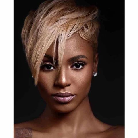 Pin On Best Pixie Cut Wig For Black Women With Most Recently Dark And Sultry Pixie Haircuts (View 5 of 25)