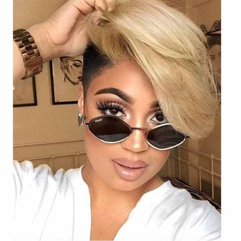 Pin On Best Pixie Cut Wig For Black Women With Regard To Latest Dark And Sultry Pixie Haircuts (View 24 of 25)
