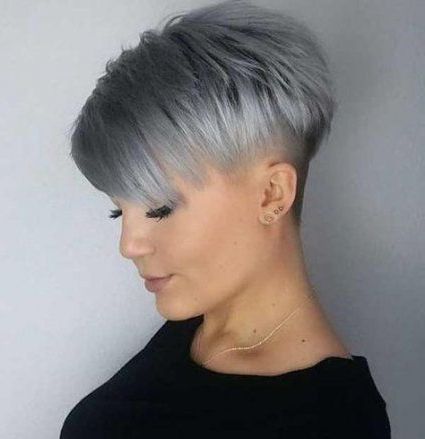 Pin On Dylan : Haircut Regarding Newest Undercut Pixie Hairstyles For Thin Hair (View 2 of 25)