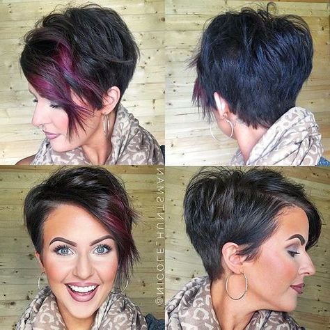 Pin On Heather Hair Intended For Best And Newest Asymmetrical Pixie Haircuts With Long Bangs (View 9 of 25)