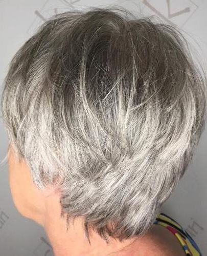 Pinactual Phrase Fashion On Gray Hair | Hairstyles For Seniors Within Most Recent Gray Pixie Afro Hairstyles (View 21 of 25)