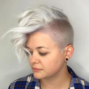 Pixie Haircuts With Bangs – 50 Terrific Tapers | Half Shaved Hair, Half Regarding Most Recent Pixie Hairstyless With Wispy Bangs (View 5 of 25)