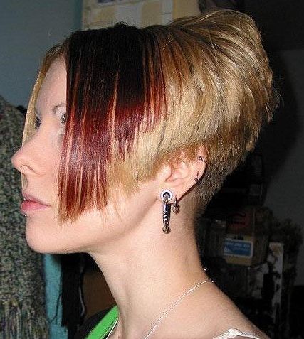 Short Bob, Buzzed Nape | Really Short Hair, Alternative Hair, Short Throughout Newest Very Short Pixie Haircuts With A Razored Side Part (View 5 of 25)