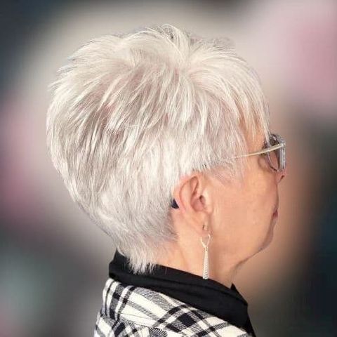 Short Haircuts And Hairstyles For Older Women Over 50 To 70+ In 2021 2022 With Regard To Most Recent Punky Pixie Haircuts For Over  (View 2 of 25)