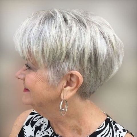 Short Haircuts And Hairstyles For Older Women Over 50 To 70+ In 2021 2022 With Regard To Most Up To Date Pixie Bob Haircuts For Straight Hair (View 5 of 25)