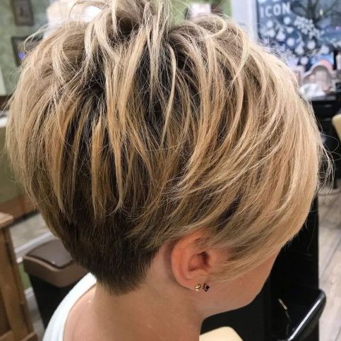 Undercut Pixie For Fine Hair In 2020 | Thin Hair Haircuts, Short Thin With Most Recently Short Pixie Haircuts For Fine Hair (View 13 of 25)