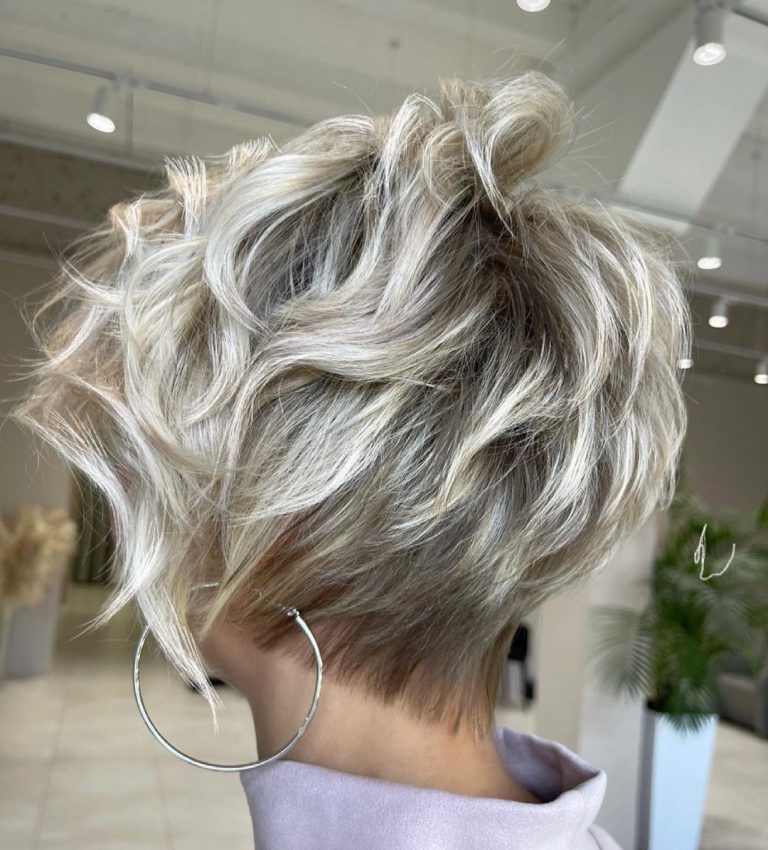 10 Pretty Short Wavy Hairstyles With New Texture & Volume Twists – Pop  Haircuts | Messy Short Hair, Short Wavy Haircuts, Short Wavy Hair Intended For Voluminous Pixie Hairstyles With Wavy Texture (View 5 of 25)
