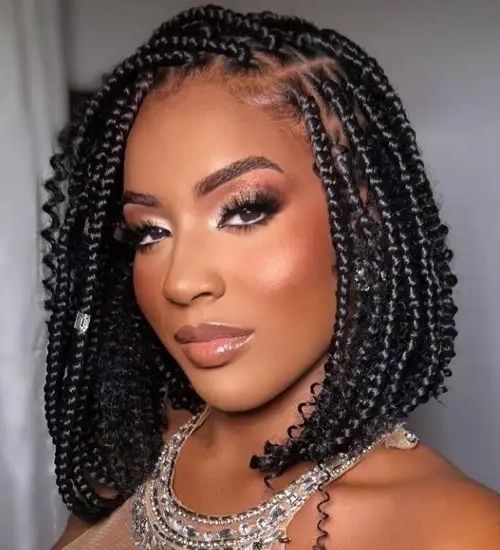 10 Trendy Micro Braids Hairstyles Growing Demand | Styles At Life Throughout Sophisticated Short Hairstyles With Braids (View 10 of 25)