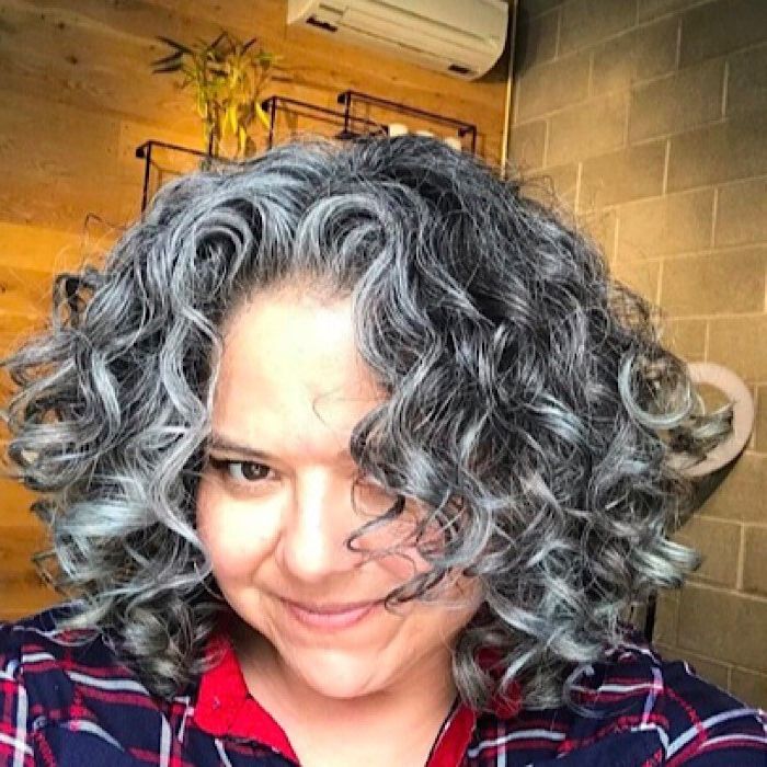 10 Women Embracing Their Silver Curly Hair That Are Redefining Natural Hair  | Naturallycurly In Latest Silver Loose Curls Haircuts (View 14 of 25)
