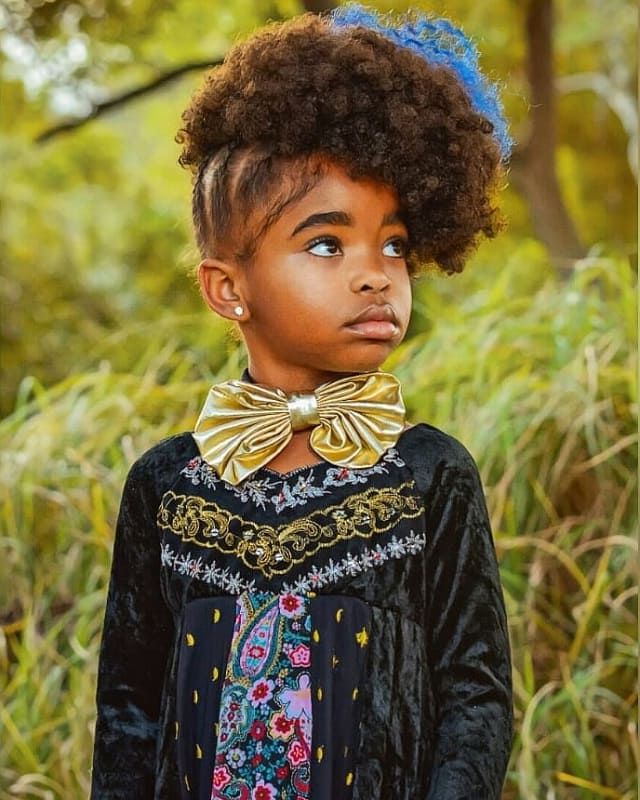 11 Amazing Hairstyles For Little Black Girls With Curly Hair Inside Newest Delicate Curls Haircuts (View 13 of 20)