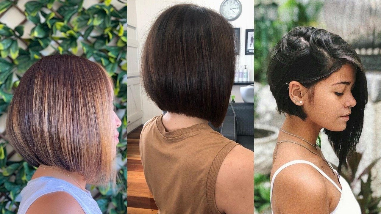 12 Most Flattering Concave Bob Haircuts For 2021 | All Things Hair Uk With Regard To Peach Wavy Stacked Hairstyles For Short Hair (Photo 19 of 25)