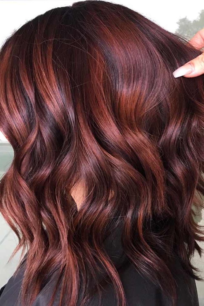 137 Medium Length Hairstyles – Love Hairstyles In 2018 Raspberry Gold Sombre Haircuts (View 9 of 25)