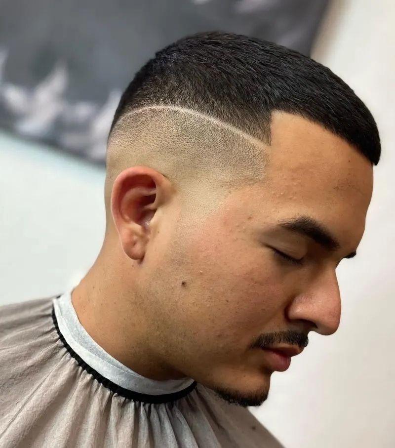 15 Haircut Line Designs We Love In 2022 Throughout Short Hairstyles With Buzzed Lines (View 6 of 25)