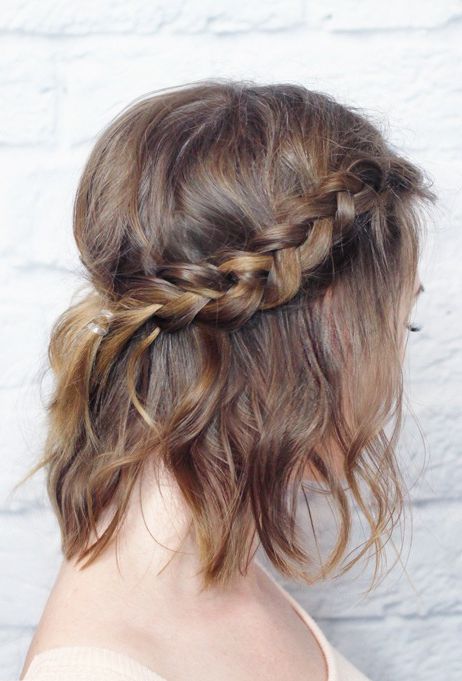 17 Gorgeous Party Perfect Braided Hairstyles For Sophisticated Short Hairstyles With Braids (View 25 of 25)