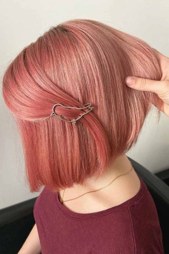 170 Fantastic Bob Haircut Ideas – Love Hairstyles Intended For Peach Wavy Stacked Hairstyles For Short Hair (View 6 of 25)