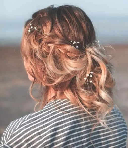 18 Cute Messy Bun Hairstyles For Medium Long Hair With Recent Messy Pretty Bun Hairstyles (View 10 of 25)