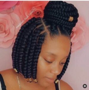 20 Beautiful Bob Braids You Will Love – The Glossychic Intended For Braided Bob Short Hairstyles (View 13 of 25)