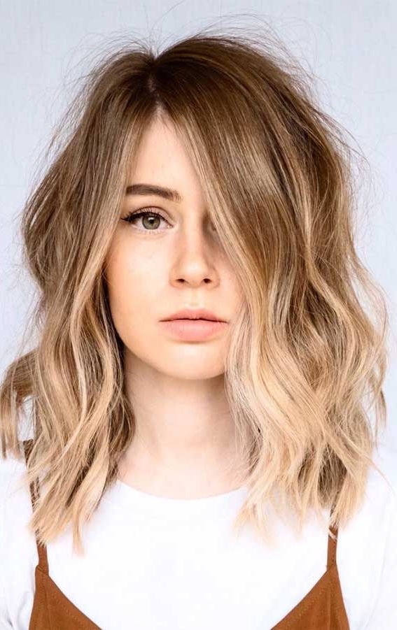 20 Best Lob Hairstyles 2020 { The Perfect Haircuts } 1 – Fab Mood | Wedding  Colours, Wedding Themes, Wedding Colour Palettes For Most Up To Date Layered Wavy Lob Haircuts (View 7 of 25)