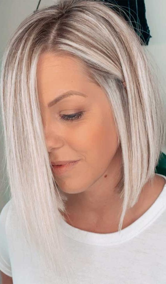 20 Best Lob Hairstyles 2020 { The Perfect Haircuts } 1 – Fab Mood | Wedding  Colours, Wedding Themes, Wedding Colour Palettes Intended For Current Blunt Beige Blonde Lob Haircuts (View 5 of 25)