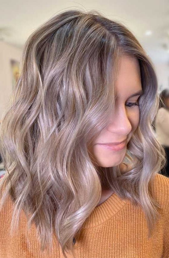 20 Best Lob Hairstyles 2020 { The Perfect Haircuts } 1 – Fab Mood | Wedding  Colours, Wedding Themes, Wedding Colour Palettes Throughout Most Recent Lob Haircuts With Ash Blonde Highlights (View 12 of 25)