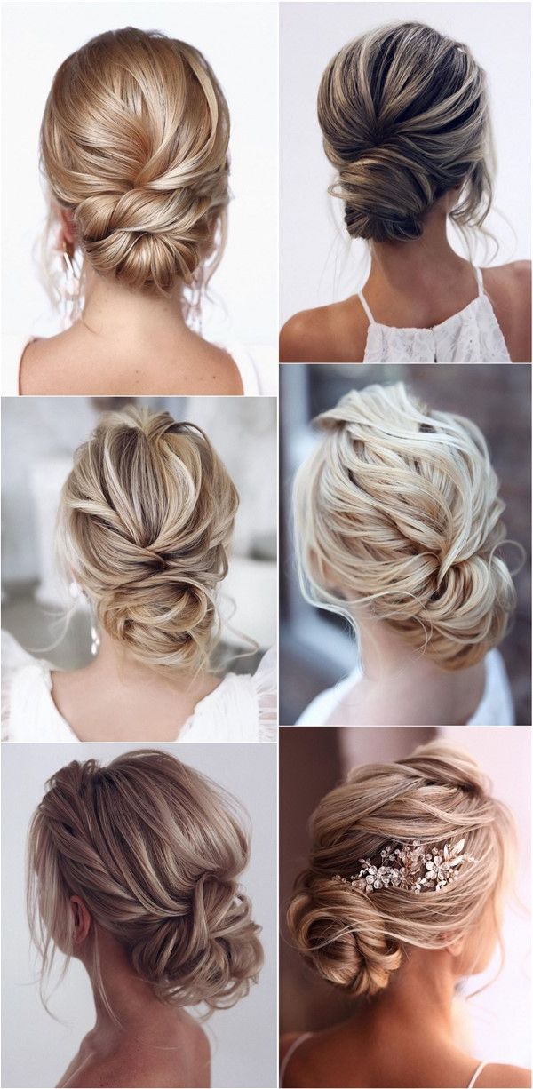 20 Classic Low Bun Wedding Updo Hairstyles From Tonyastylist Inside Most Popular Updos Hairstyles Low Bun Haircuts (View 4 of 25)