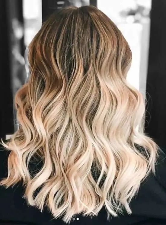 20 Fabulous Blonde Hair With Dark Roots Styles To Try Inside Newest Blonde Waves Haircuts With Dark Roots (View 6 of 25)