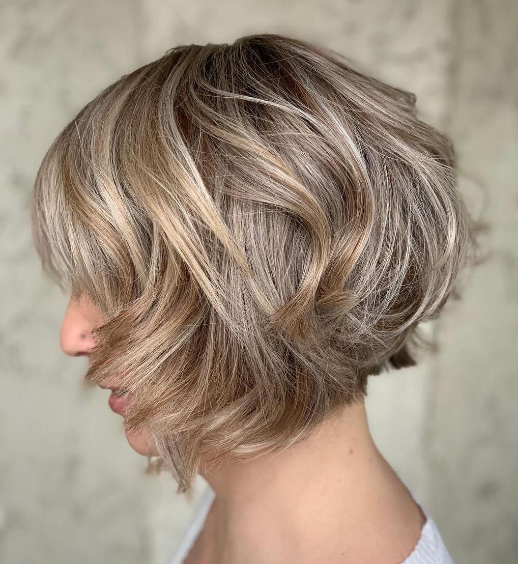 20 Must See Bob Haircuts For Fine Hair To Try In 2022 Pertaining To Blonde Balayage Shaggy Bob Hairstyles (View 17 of 25)