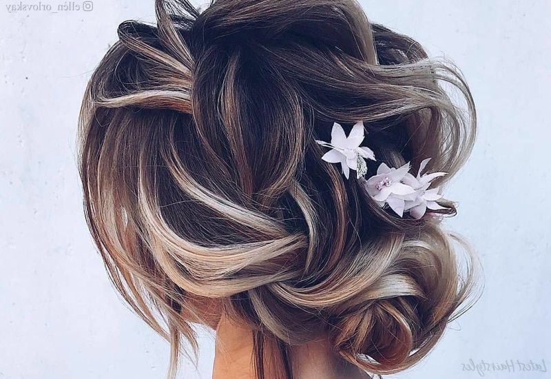 20 Sexiest Messy Updos You'll See In 2022 Intended For Newest Messy Pretty Bun Hairstyles (View 18 of 25)