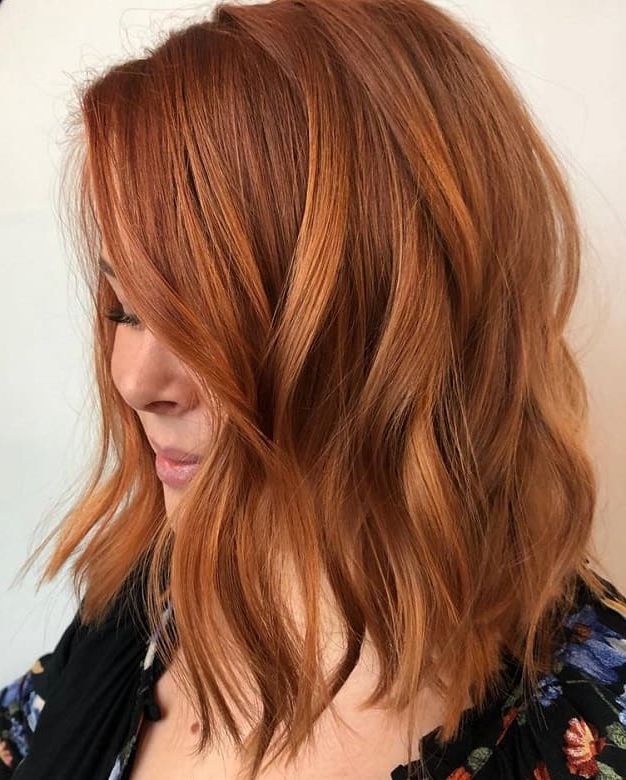 21 Classy Ways To Style Copper Blonde Hair For Women – Wetellyouhow Pertaining To Newest Copper Medium Length Hairstyles (View 15 of 25)
