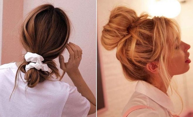 21 Cute And Easy Messy Bun Hairstyles – Stayglam Throughout Recent Messy Pretty Bun Hairstyles (View 5 of 25)