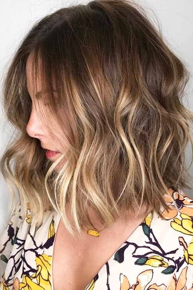 22 Beach Wavy Hairstyles For Medium Length Hair | Hair Lengths, Medium  Length Hair Styles, Hair Styles Throughout Recent Icy Blonde Beach Waves Haircuts (View 25 of 25)