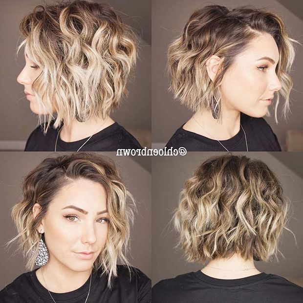 23 Layered Bob Haircuts We're Loving In 2020 – Stayglam Pertaining To Wavy Layered Bob Hairstyles (View 8 of 25)