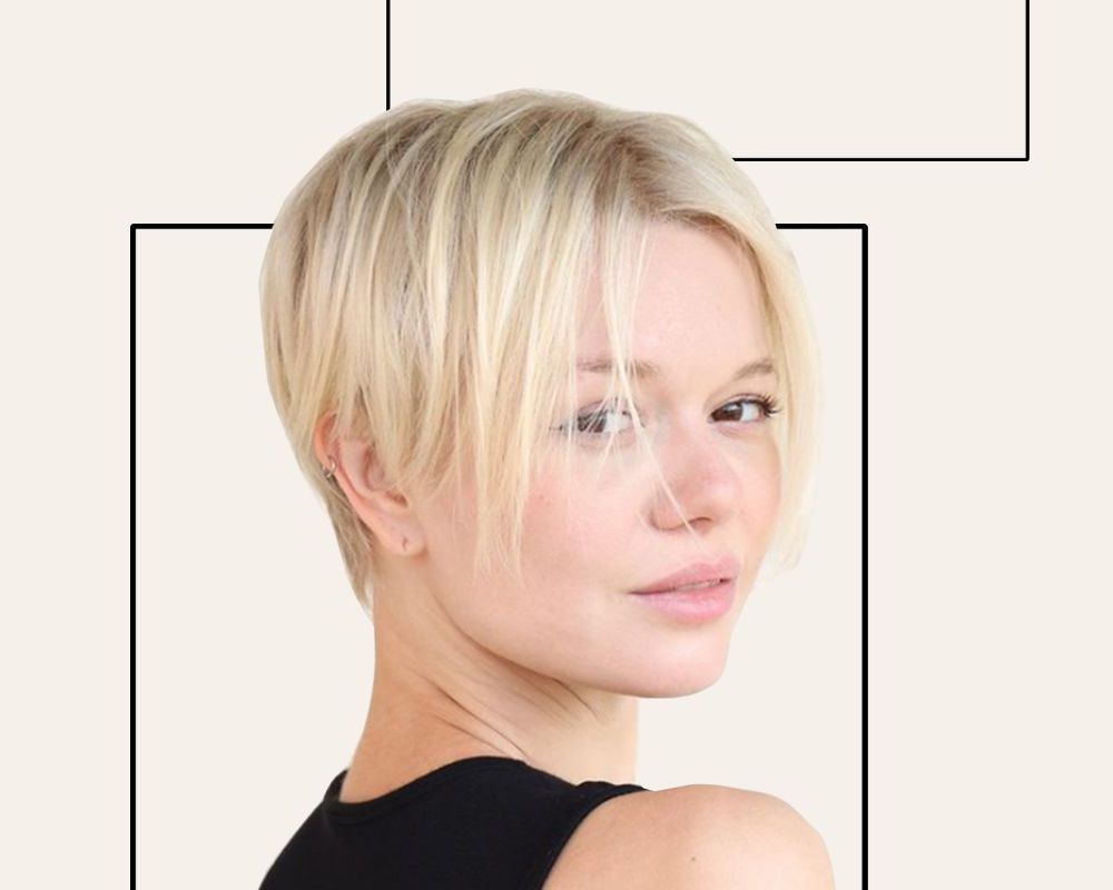 24 Short Haircuts You Won't Need To Style Pertaining To Styled Back Top Hair For Stylish Short Hairstyles (Photo 23 of 25)