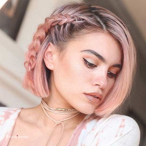 25 Bob Haircuts For Thin Straight Hair – Inspired Beauty Intended For Most Recent Rose Gold Blunt Lob Haircuts (Photo 25 of 25)