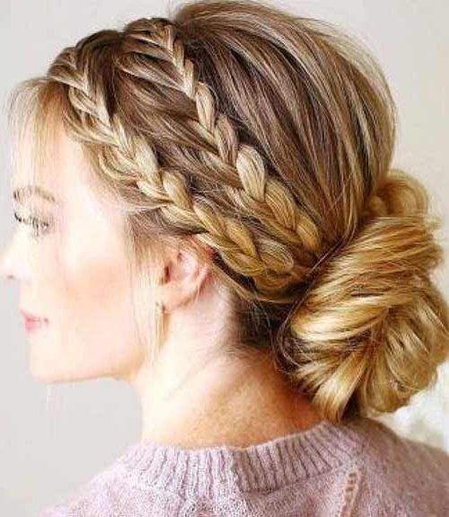 25 Eye Popping Dutch Braid Hairstyles For Women To Try Throughout Dutch Braids Updo Hairstyles (View 18 of 25)