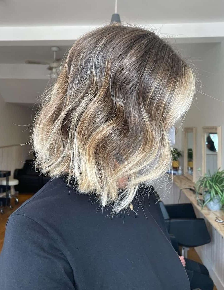 25 Trendy Balayage Bob Hairstyles To Copy For 2022 Within Platinum Balayage On A Bob Hairstyles (View 6 of 25)