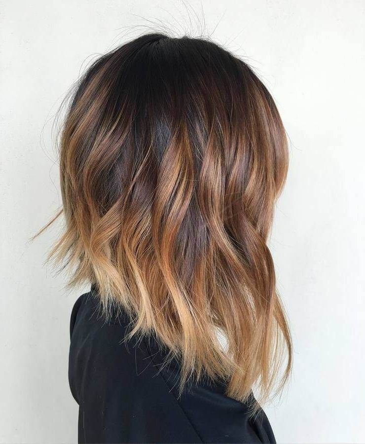 25 Wavy Lob Hairstyle Looks That Never Go Out Of Fashion – Belletag | Coupe  De Cheveux, Idées De Coupe De Cheveux, Coupe Cheveux Mi Long Tendance Regarding Most Current Layered Wavy Lob Haircuts (View 9 of 25)