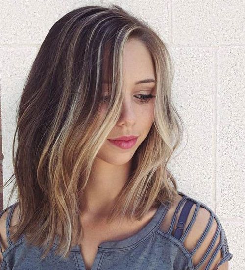 27 Best Long Bob (lob) Hairstyles (2022 Guide) Pertaining To Textured Bob Hairstyles With Babylights (View 12 of 25)