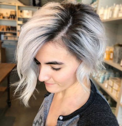 27 Hottest Asymmetrical Bob Haircuts For 2022 For Women In Current Asymmetrical Lob Haircuts With Waves (View 8 of 25)