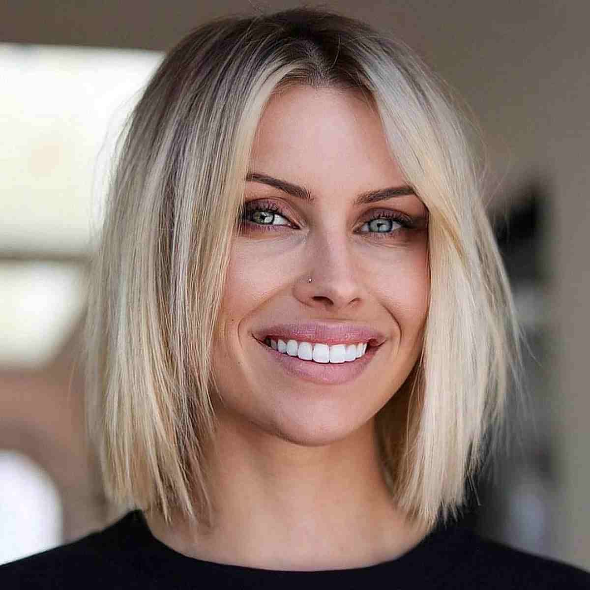 29 Blonde Hair With Dark Roots Ideas To Copy Right Now In 2022 With Rooty Blonde Bob Hairstyles (View 13 of 25)