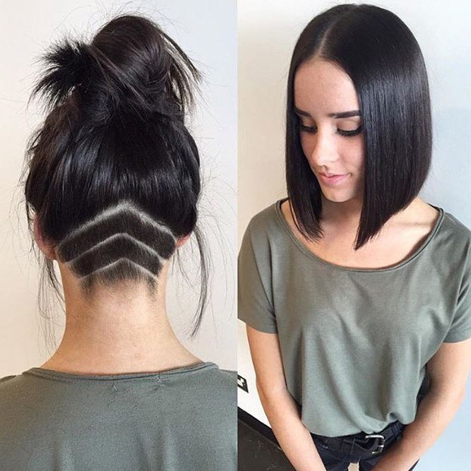 30 Attention Grabbing Undercut Bob Ideas To Bolden Your Days Inside A Line Bob Hairstyles With An Undercut (View 8 of 25)