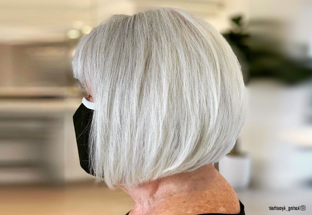 30 Classy Bob Haircuts For Older Women (2022 Trends) Pertaining To Newest Classy Medium Blonde Bob Haircuts (View 16 of 25)