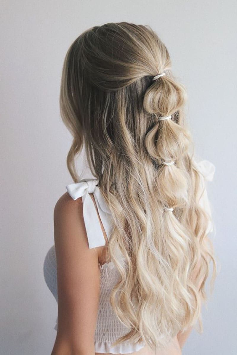 30 Popular Bubble Braid Hairstyles To Try In 2022 – The Trend Spotter With 2018 Bubble Hairstyles For Medium Length (View 14 of 25)