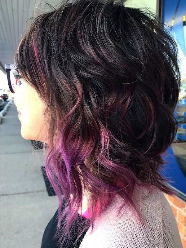 30 Ways To Style Shaggy Bob Like A Pro (2022 Trends) Inside Most Recently Inverted Magenta Lob Haircuts (Photo 19 of 25)