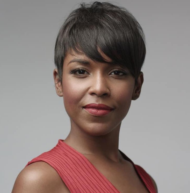31 Gorgeous Pixie Cuts For Black Women (2022 Trends) With Bright Bang Pixie Hairstyles (View 10 of 25)