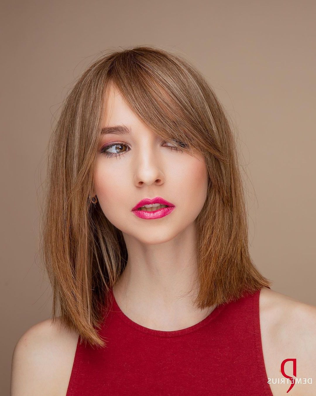 31 Trendiest Long Bob With Bangs + What To Consider Before Getting This For One Length Bob Hairstyles With Long Bangs (View 22 of 25)