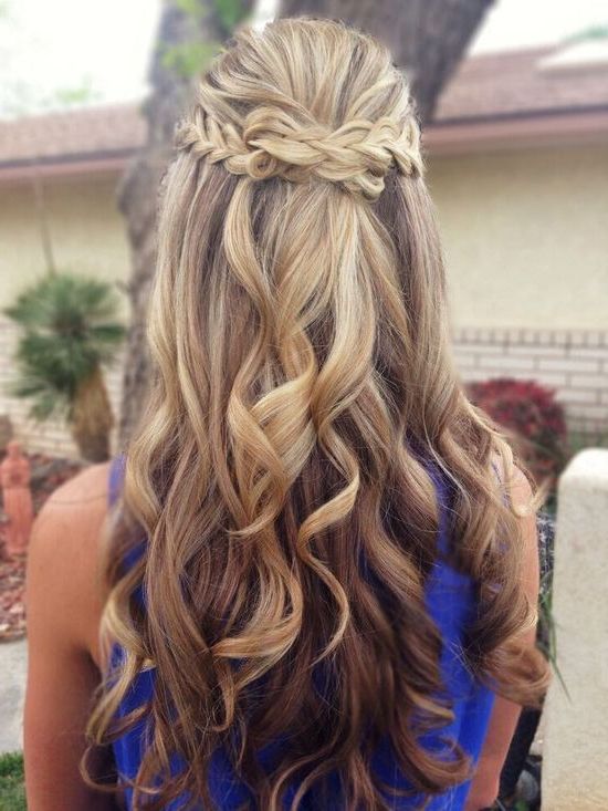 330 Best Braided Half Up Ideas In 2022 | Long Hair Styles, Hair Styles,  Hairstyle Throughout 2018 Braided Half Up Knot Hairstyles (Photo 18 of 25)