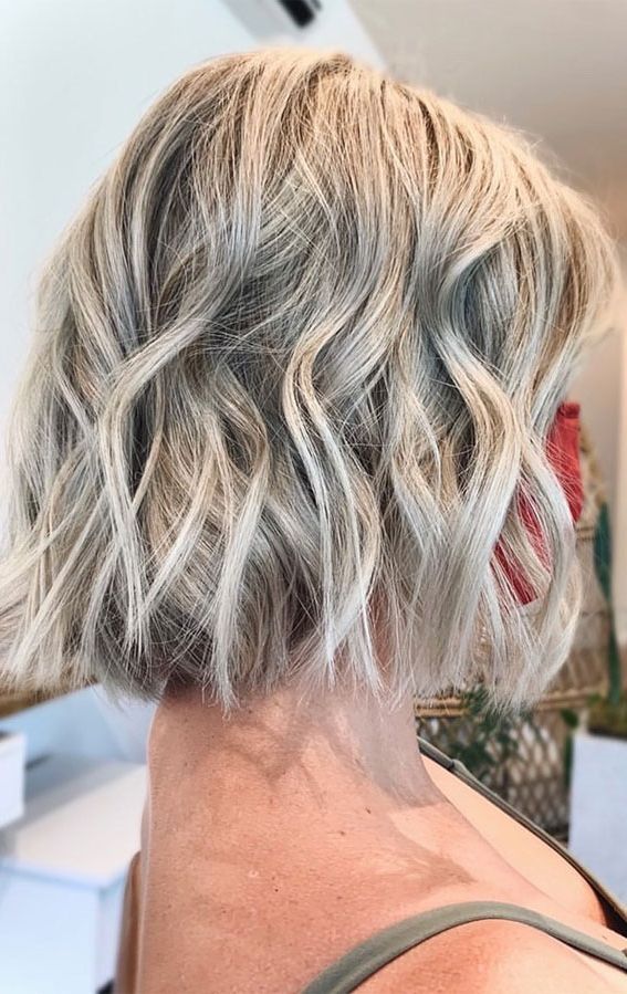35 Best Blonde Hair Ideas & Styles For 2021 : Toner Refresh Blonde Long Bob  Hair Inside Messy, Wavy &amp; Icy Blonde Bob Hairstyles (Photo 18 of 25)